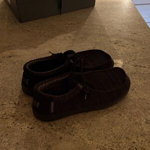 Hey Dude Men's Dark Brown Loafers